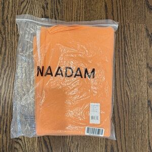 NAADAM Peach Knit Throw